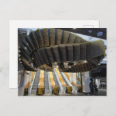 Wynyard駅はがきでのインターループ設置 ポストカード (正面/裏面)