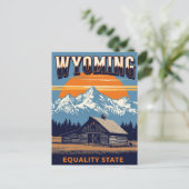 Wyoming Equality State ポストカード (スタンド正面)