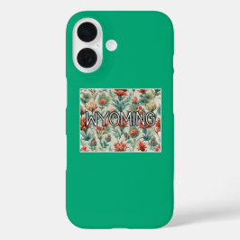 Wyoming Indian Paintbrush Flower iPhone 16ケース