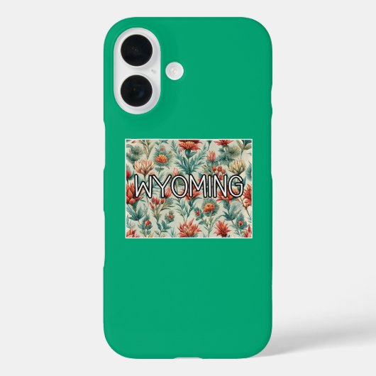 Wyoming Indian Paintbrush Flower Case-Mate iPhoneケース (裏面)