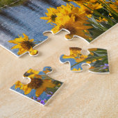 Wyoming Mountain Lake ジグソーパズル (側面)