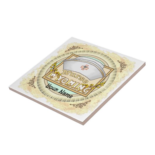 Wyoming Nurse タイル (側面)