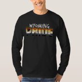 Wyoming Pride Gay Bear Flag Tシャツ (正面)