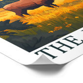 Wyoming the Equality State USA Travel Place ポスター (角)