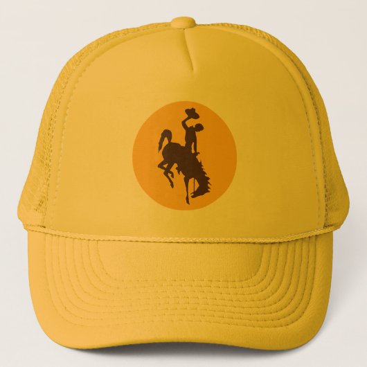 Wyoming university Laramie キャップ (正面)