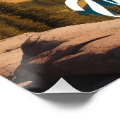 Wyoming USA Travel Poster ポスター (コーナー)