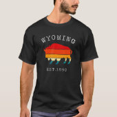 Wyoming Wyoming Pride Wyoming Native Tシャツ (正面)