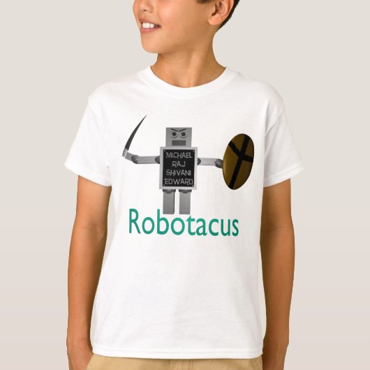 WYRA 2008 FLL - Robotacus Tシャツ (正面)