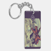 WyrmとWold Art Acrilキーチェーン キーホルダー (正面左)