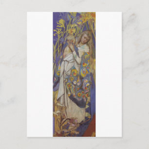 Wyspianski, Caritas (マドンナと子), 1904 (1) ポストカード