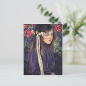 Wyspianski, Eliza Parenskaのポートレート, 1905 ポストカード (スタンド正面)