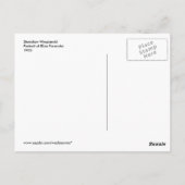 Wyspianski, Eliza Parenskaのポートレート, 1905 ポストカード (裏面)