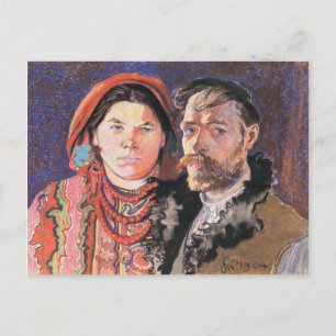 Wyspianski, The Artist and his Wife, 1904 ポストカード