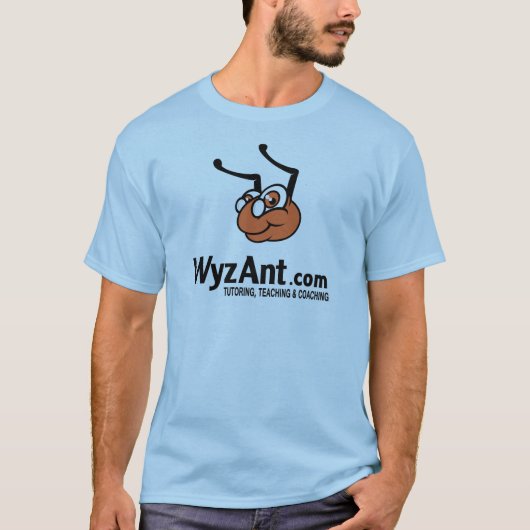 WyzAntのロゴのTシャツ Tシャツ (正面)