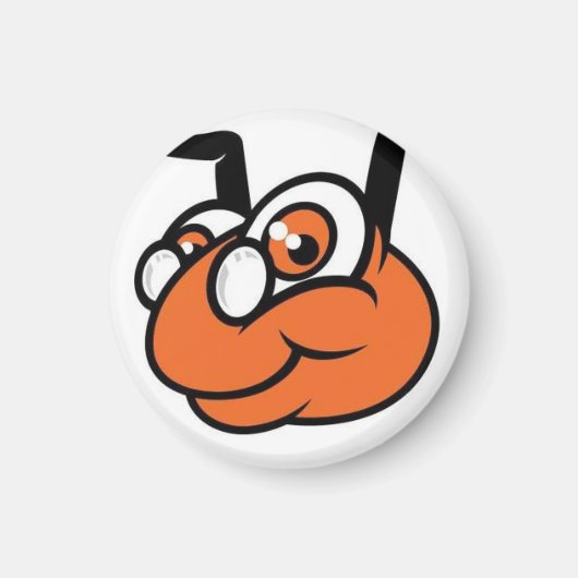 WyzAnt円磁石 マグネット (正面)