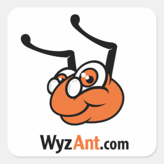 WyzAnt.comスクエアステッカー スクエアシール