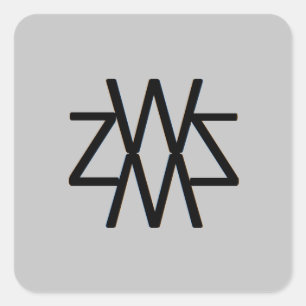WZSMロゴシール スクエアシール