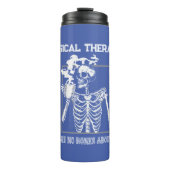 Xおもしろい線カスタマイズ医療セラピスト タンブラー (正面)