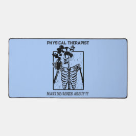 Xおもしろい線カスタマイズ医療セラピスト デスクマット