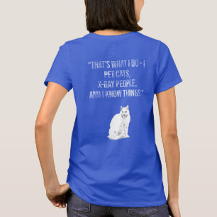 Xおもしろい線技術 Tシャツ