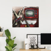 Xが不明だ ポスター (ホームオフィス)