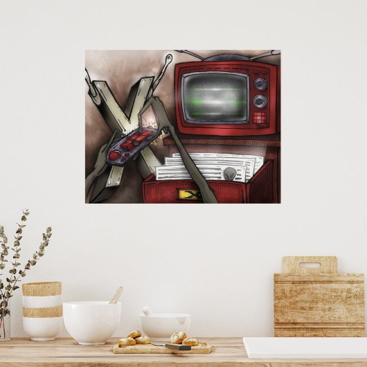 Xが不明だ ポスター (キッチン)