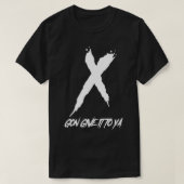 Xが与えより Tシャツ (デザイン正面)