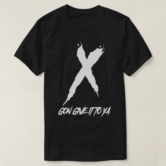 Xが与えより Tシャツ (デザイン正面)