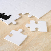 Xが地点を示す ジグソーパズル (側面)