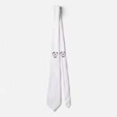 Xが地点を示す ネクタイ (正面)