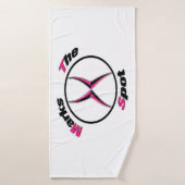 Xが地点を示す バスタオル (バスタオル)