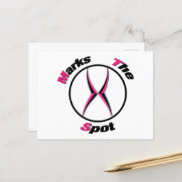 Xが地点を示す ポストカード