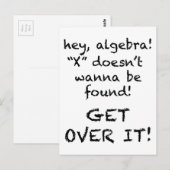 Xが無い ポストカード (正面/裏面)