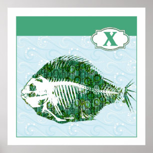 XがX線魚用 ポスター