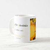 XつはXanthicアルファベットのマグのためです コーヒーマグカップ (正面左)