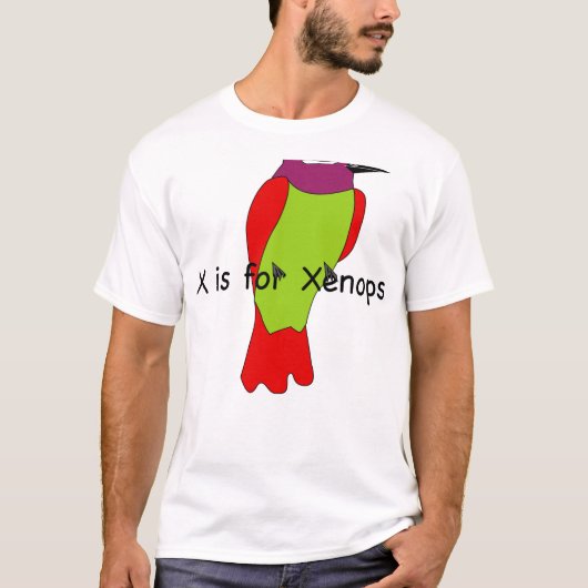 XつはXenopsのTシャツのためです Tシャツ (正面)