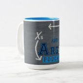 XとArgos 15ozツートーンマグ ツートーンマグカップ (正面左)