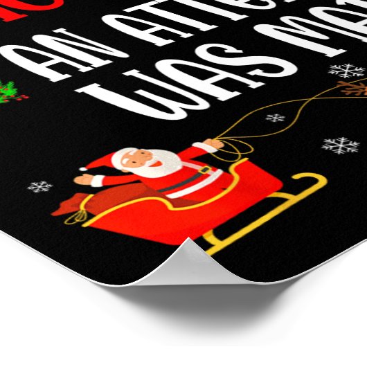 Xにいけなクリスマス・ニースの試みがおもしろいあった ポスター (角)