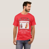 Xの昼食のTシャツ Tシャツ (正面フル)
