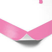 Xは名前ピンクの写真 ポスター (コーナー)