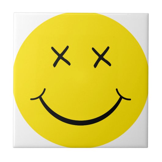 Xアイ顔 タイル (正面)