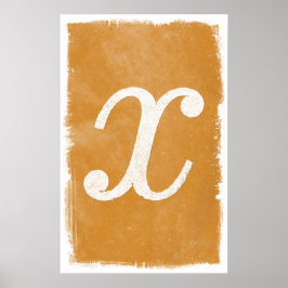 Xアート – 数学ポスター ポスター