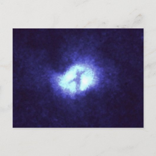 Xインジャグジー銀河系M51 ポストカード (正面)