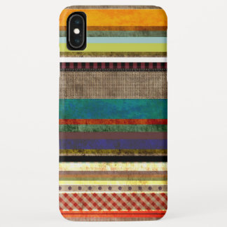 Xグランギーストライプのアート iPhone XS MAXケース