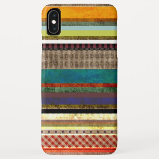 Xグランギーストライプのアート Case-Mate iPhoneケース (裏面)