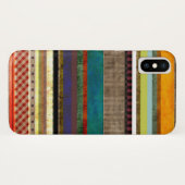 Xグランギーストライプのアート Case-Mate iPhoneケース (裏面(横))