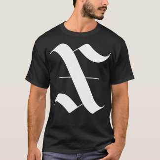 Xゴシック様式モノグラム Tシャツ