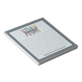 Xパーソナライズされた線技術X線技術者 ノートパッド (アングル)