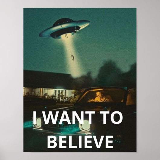 Xファイル 信じる, 90年代 レトロ 映画, エイリアン UFO ポスター (正面)