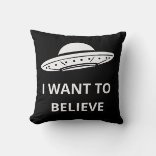 Xファイル I Want To Believe 90年代 レトロ エイリアン UFO クッション